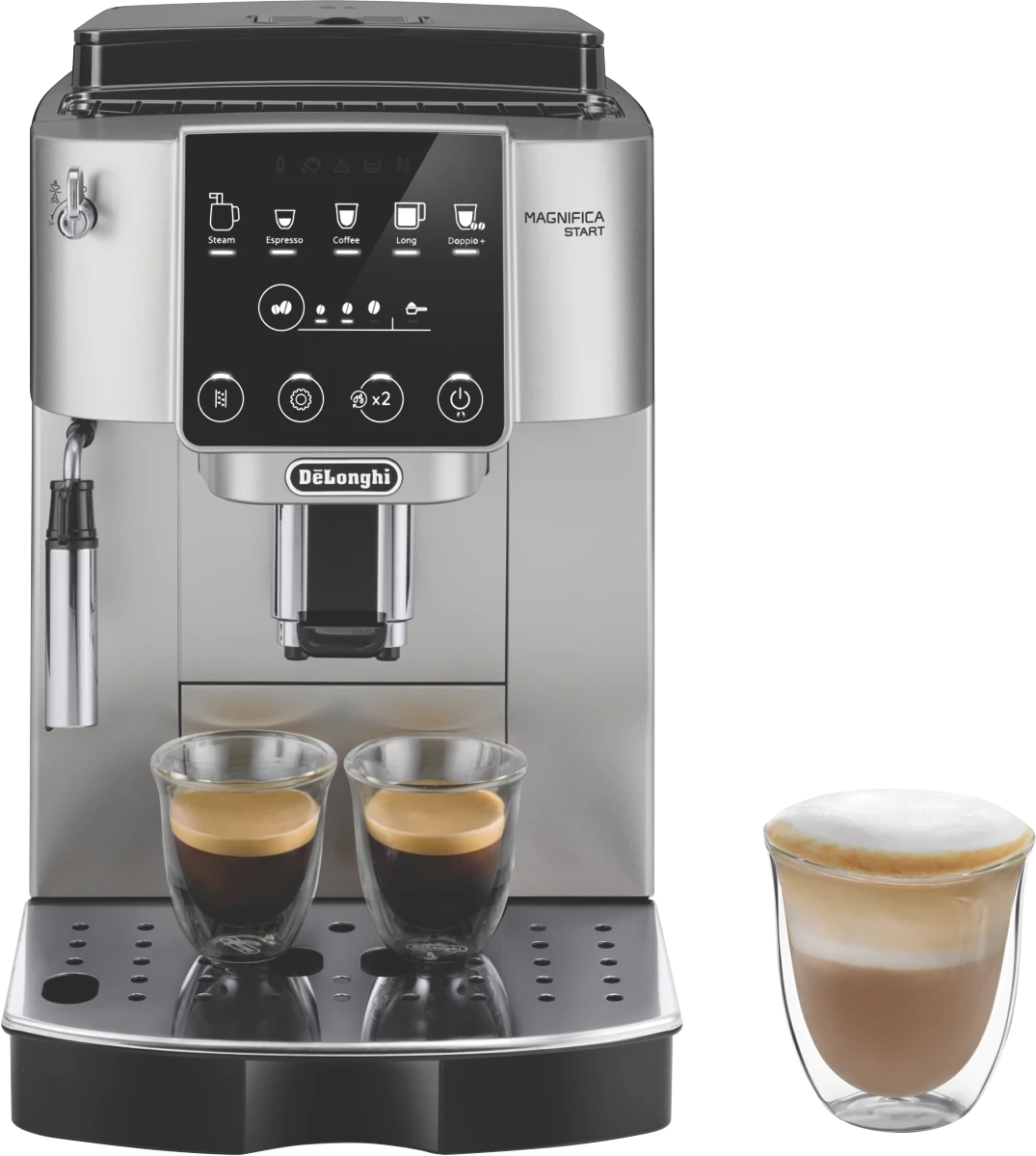 DeLonghi Magnifica Start Fully Automatic Coffee Machine Silver