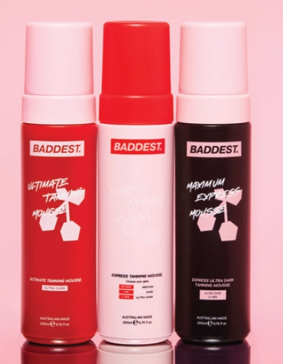 Baddest Bod Tanning Range