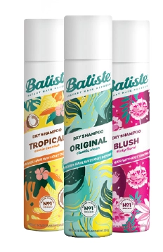 Batiste Dry Shampoo Range