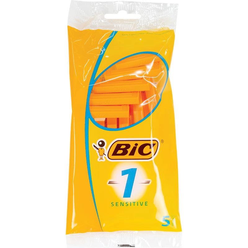 Bic 1 Disposable Razors Sensitive 5 Pack