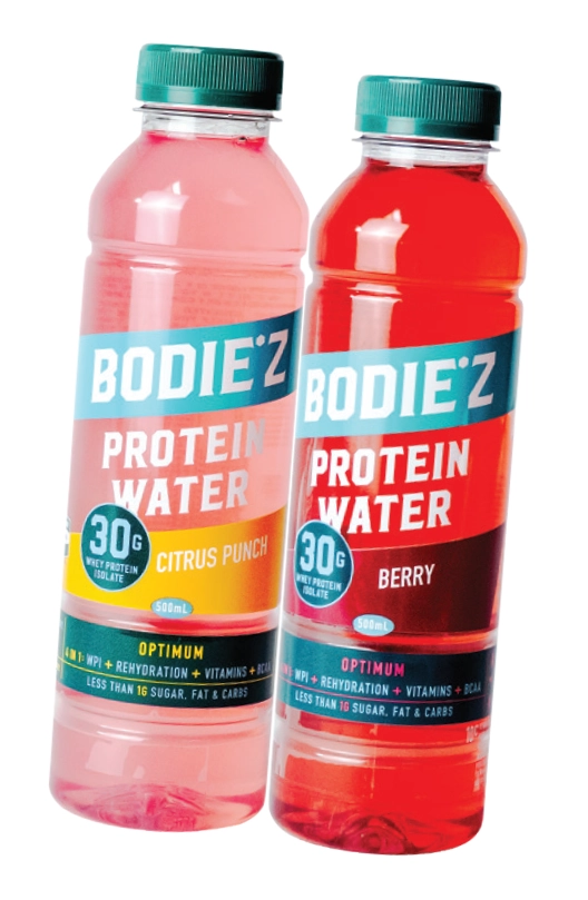 Bodiez Protein Water Citrus Punch or Berry 500ml