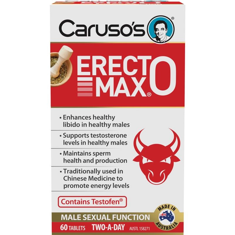 Caruso’s Erecto Max 60 Tablets