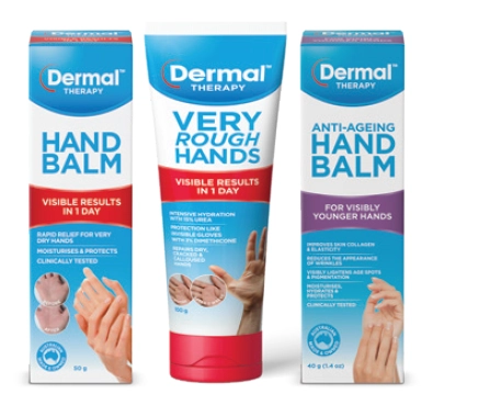 Dermal Therapy Hand Balm Range