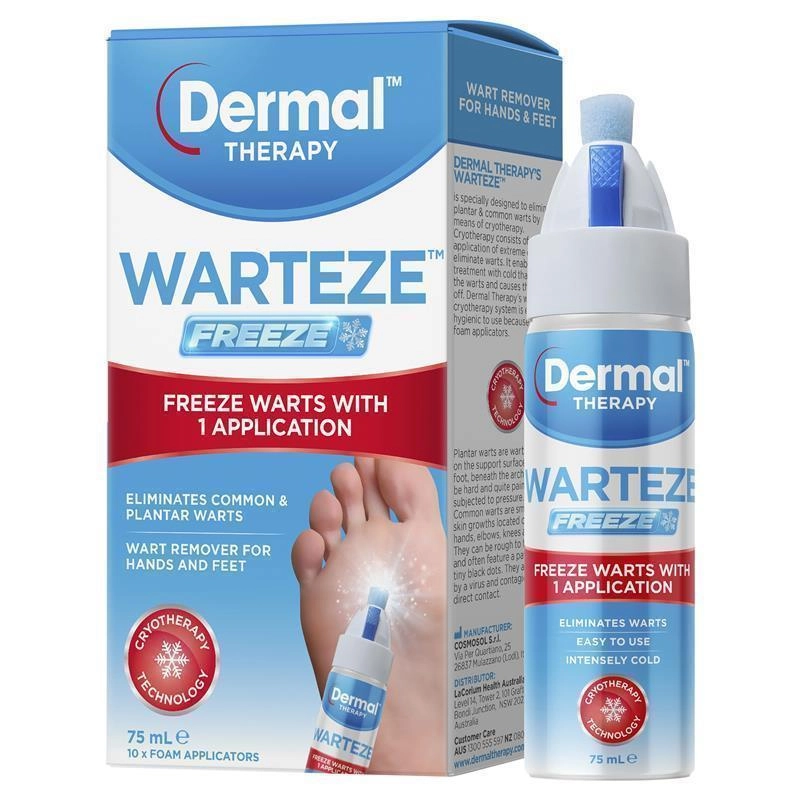 Dermal Therapy Warteze Freeze 75ml