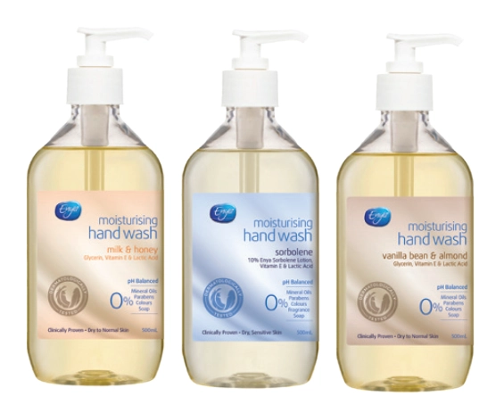 Enya Moisturising Hand Wash 500ml Range