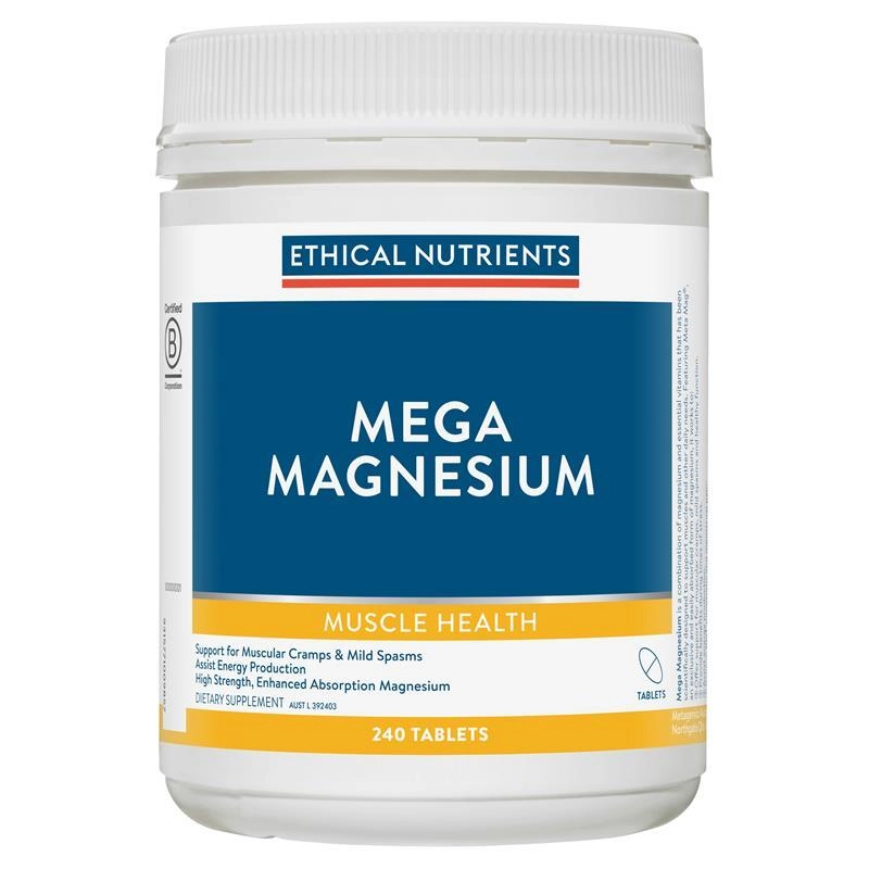 Ethical Nutrients Mega Magnesium 240 Tablets