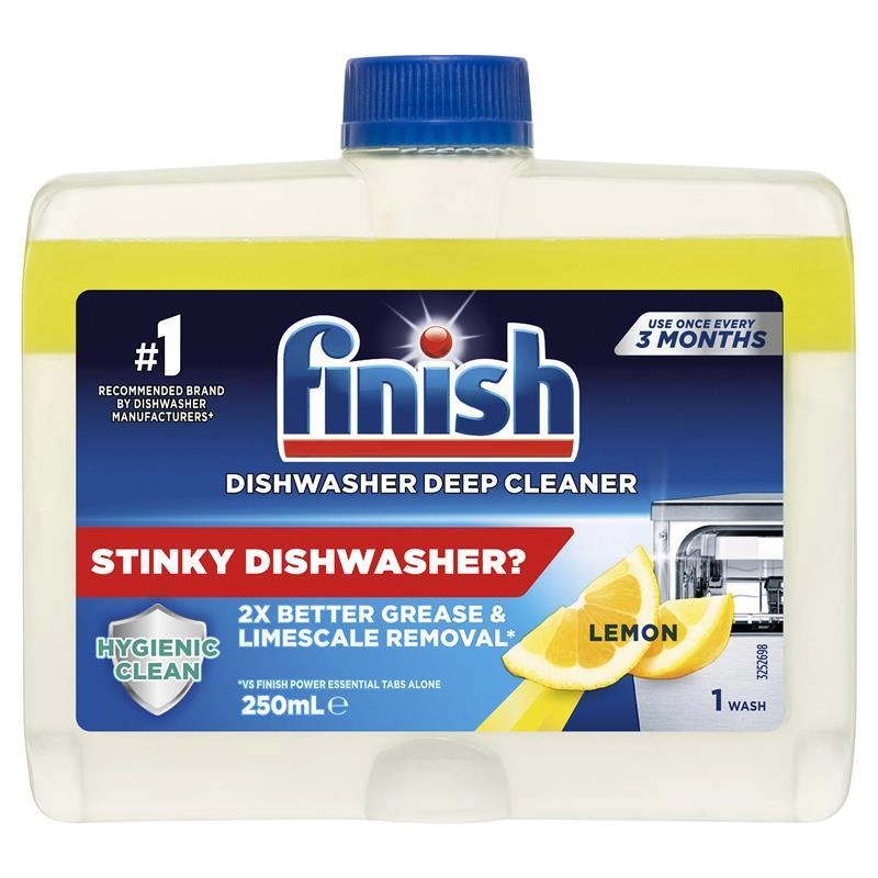 Finish Dishwasher Cleaner Lemon 250ml