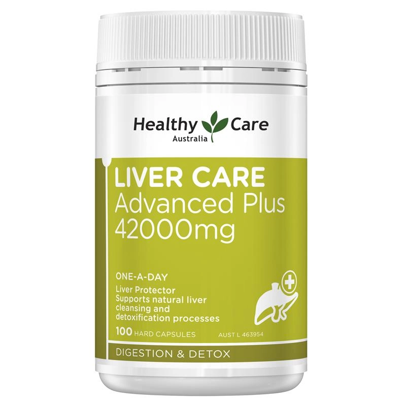 Healthy Care Liver Care Advanced Plus 42000mg 100 Hard Capsules