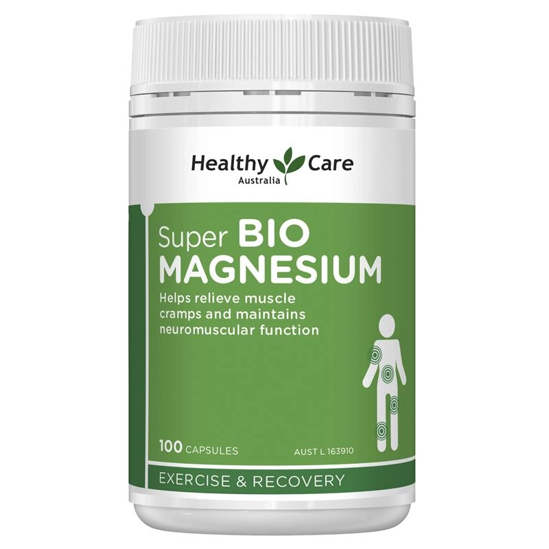 Healthy Care Super Bio Magnesium 100 Hard Capsules