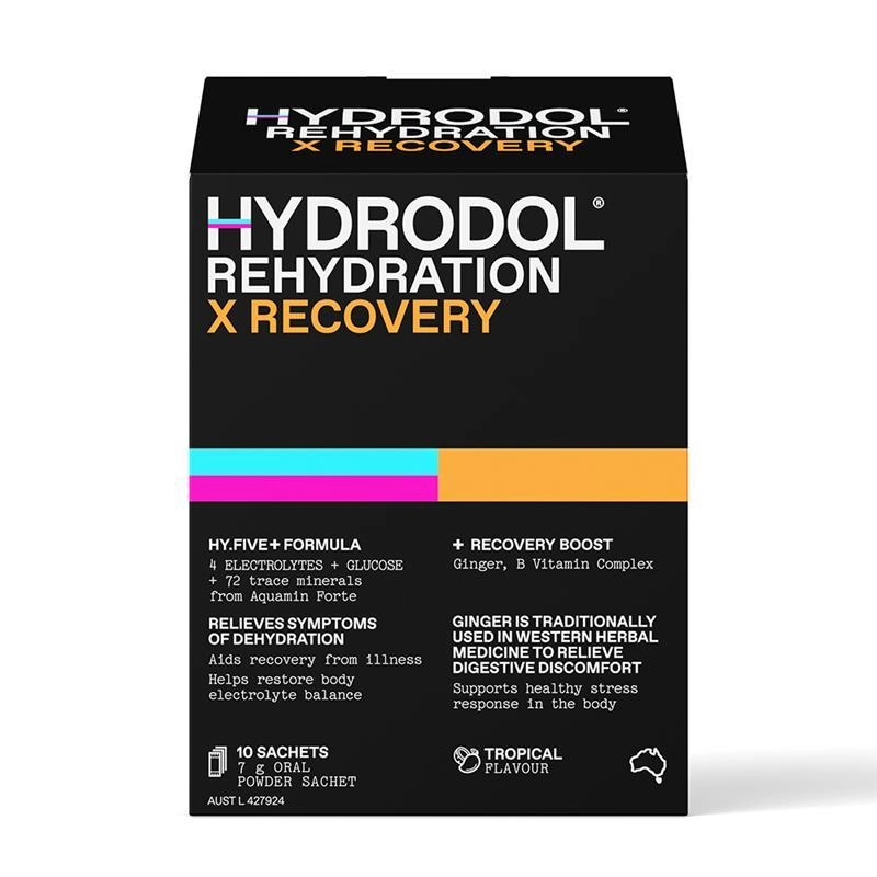 Hydrodol Rehydration X Recovery Powder 10 Pack