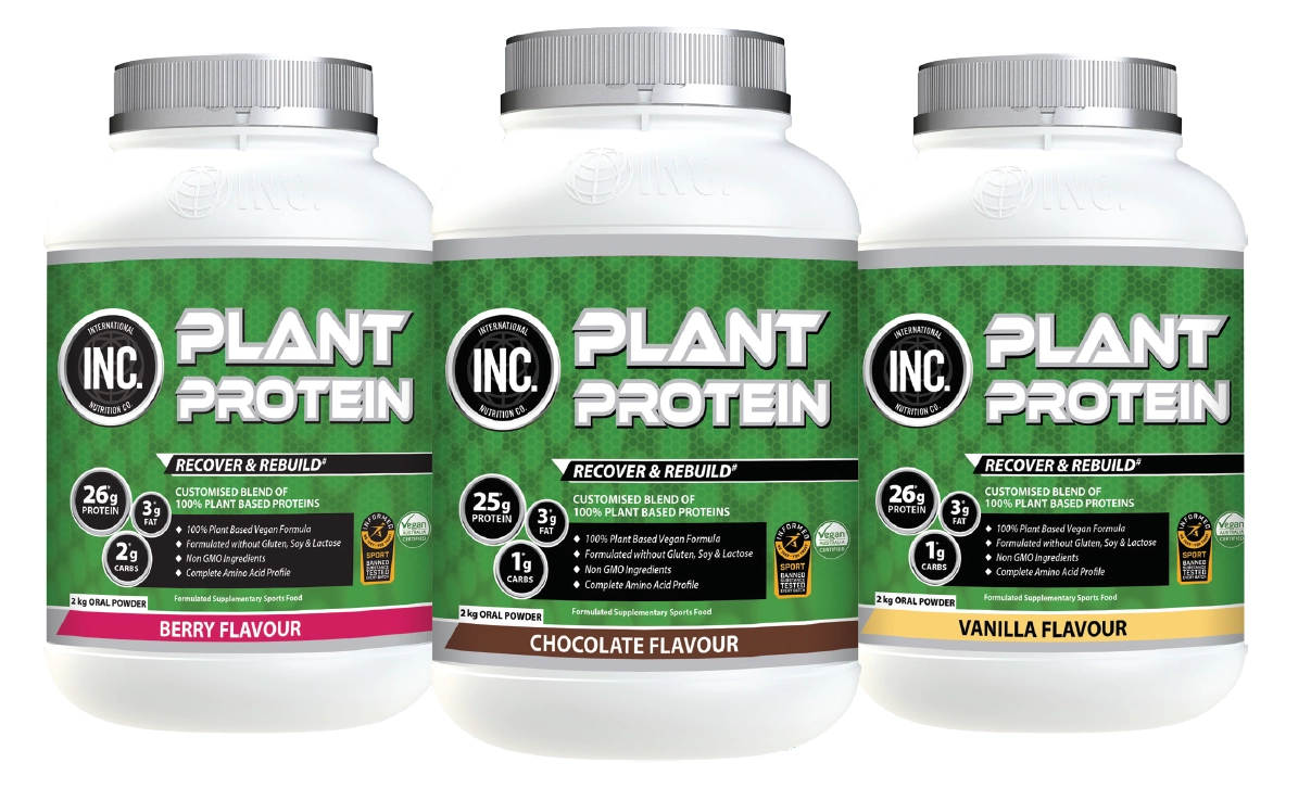 INC. Plant Protein 2kg Assorted Variants