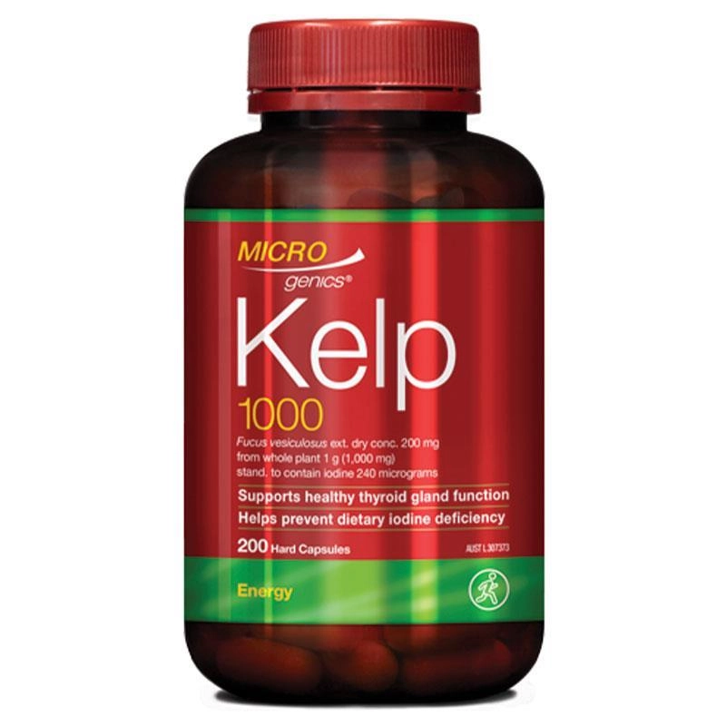 Microgenics Kelp 1,000 200 Capsules