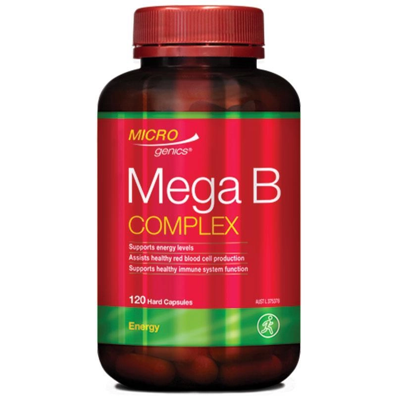 Microgenics Mega B Complex 120 Hard Capsules