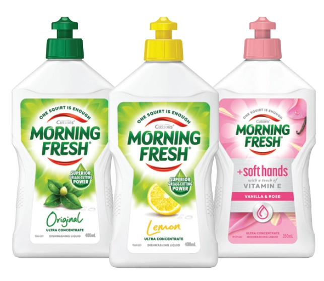 Morning Fresh Dishwashing Liquid 350ml - 400ml Assorted Variants