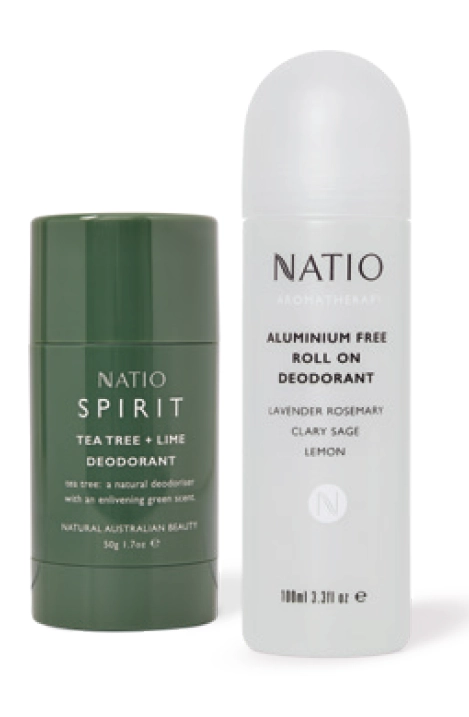 Natio Deodorants Range