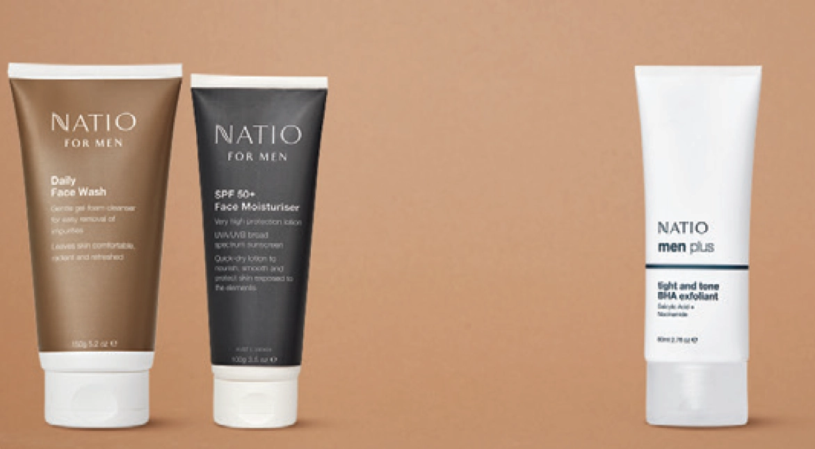 Natio For Men Grooming Range