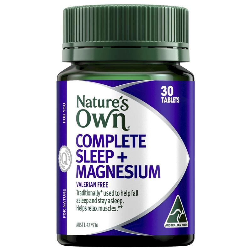 Nature’s Own Complete Sleep + Magnesium 30 Tablets