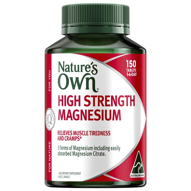 Nature’s Own High Strength Magnesium 150 Tablets