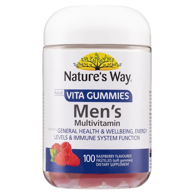 Nature’s Way Adult Vita Gummies Men’s Multivitamin 100 Pastilles