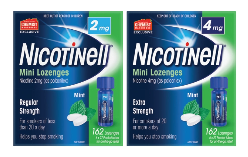 Nicotinell Mini Lozenges 2mg or 4mg 162 Lozenges