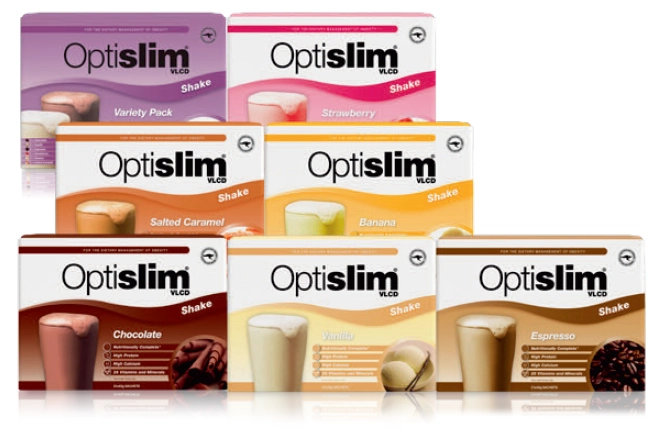 Optislim VLCD Meal Replacement Shake 21x43g Assorted Variants