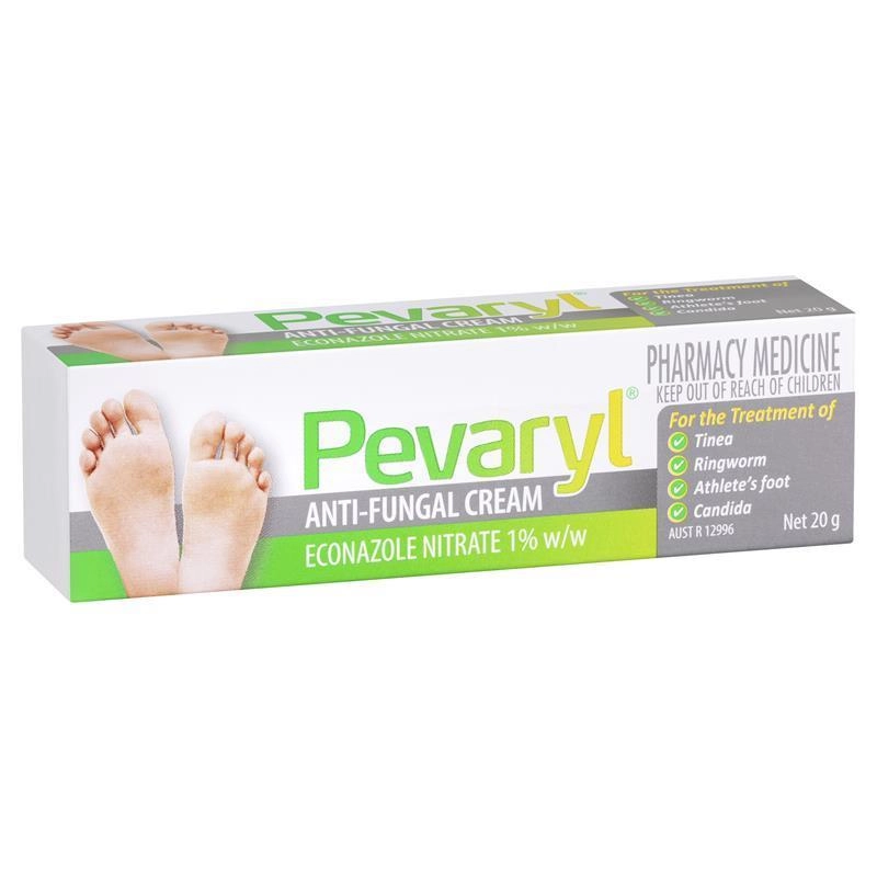 Pevaryl Anti-Fungal Cream 1% 20g