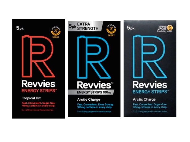 Revvies Energy Strips Range