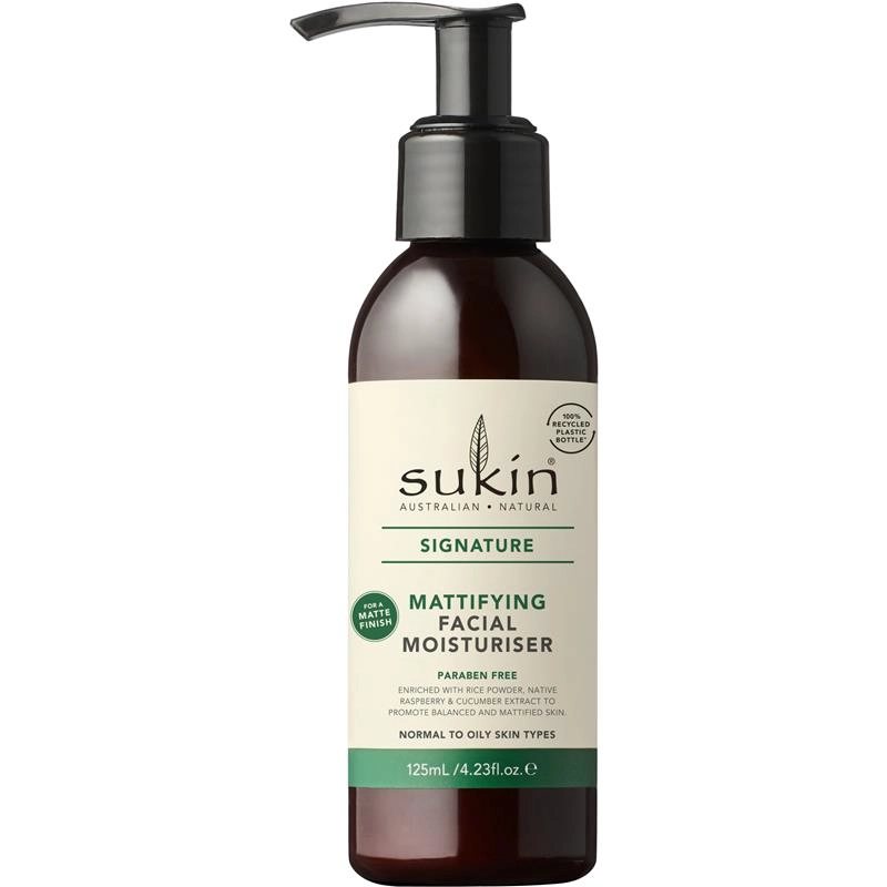 Sukin Signature Mattifying Facial Moisturiser 125ml