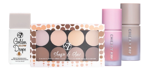 W7 Blush, Highlight & Contour Range