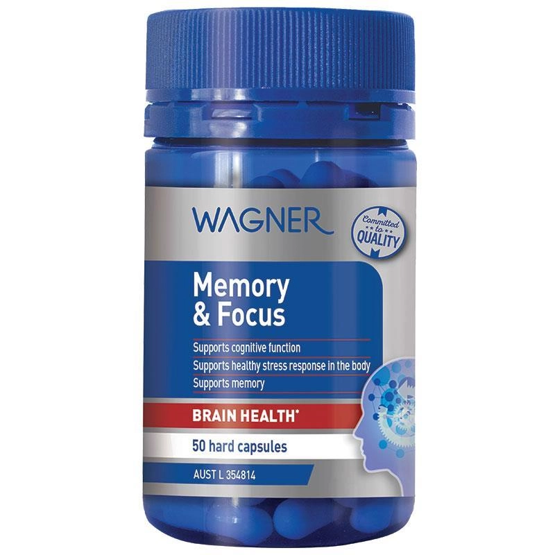 Wagner Memory & Focus 50 Hard Capsules