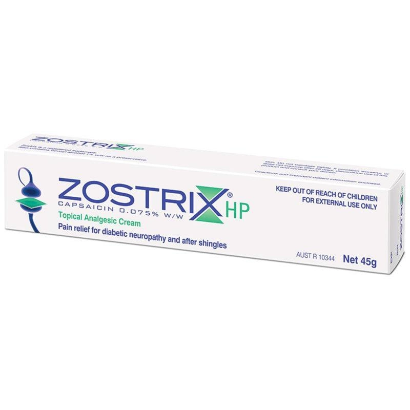 Zostrix HP Topical Analgesic Cream 45g