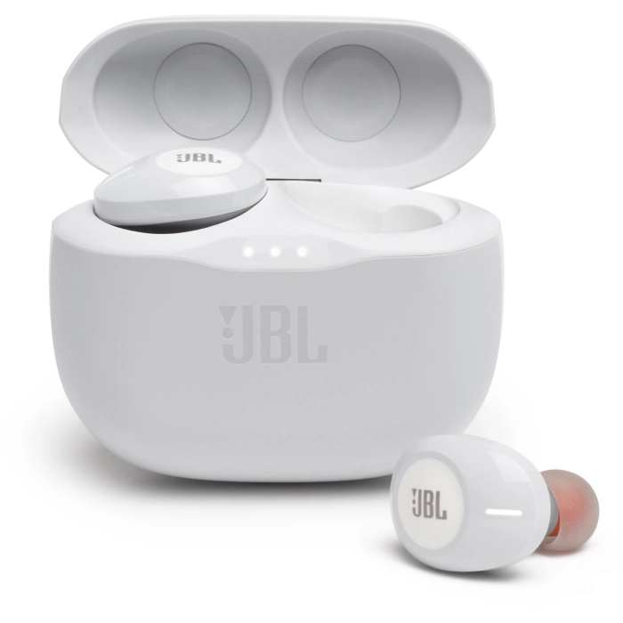 JBL Tune 125 True Wireless In-Ear Headphones (White)