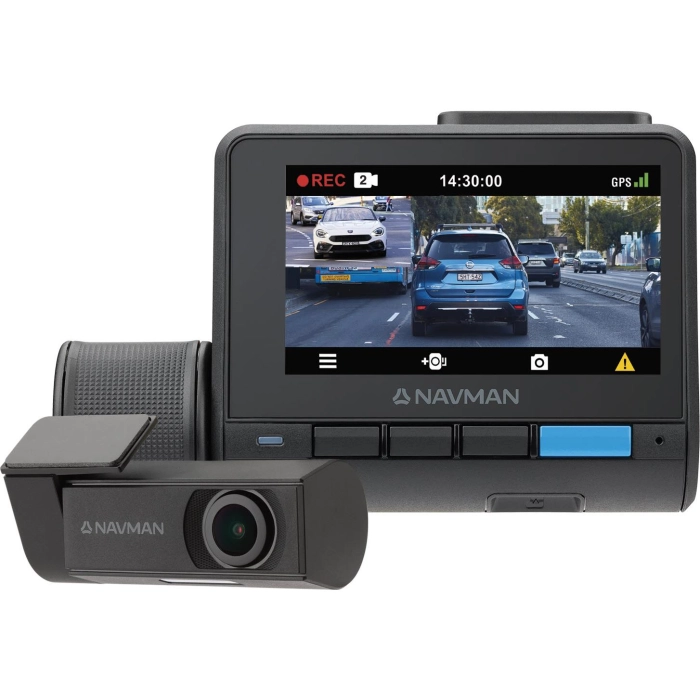 Navman MiVue Pro 4K Front & Rear Dash Camera