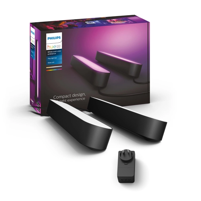 Philips Hue Play Smart Light Bar Double Pack (Black)