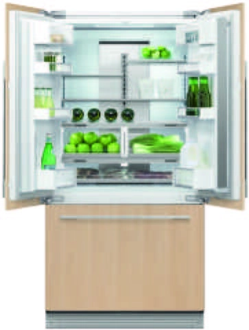 Fisher & Paykel 476L Integrated French Door Fridge