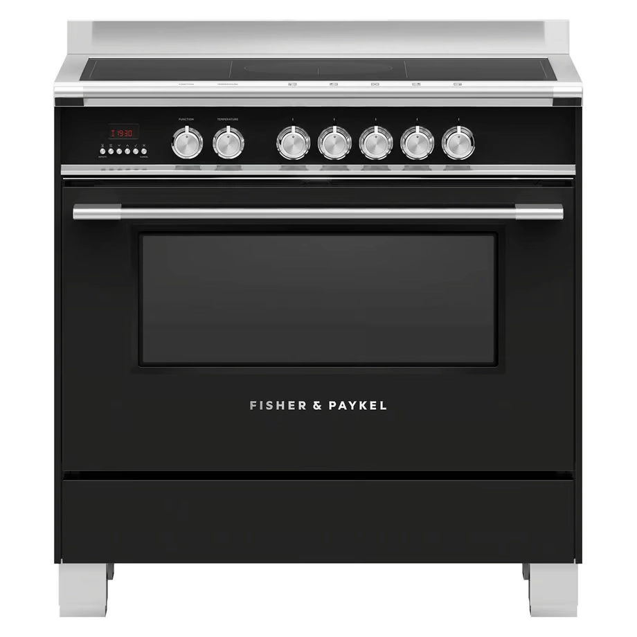 Fisher & Paykel 90cm Pyrolytic Induction Freestanding Cooker