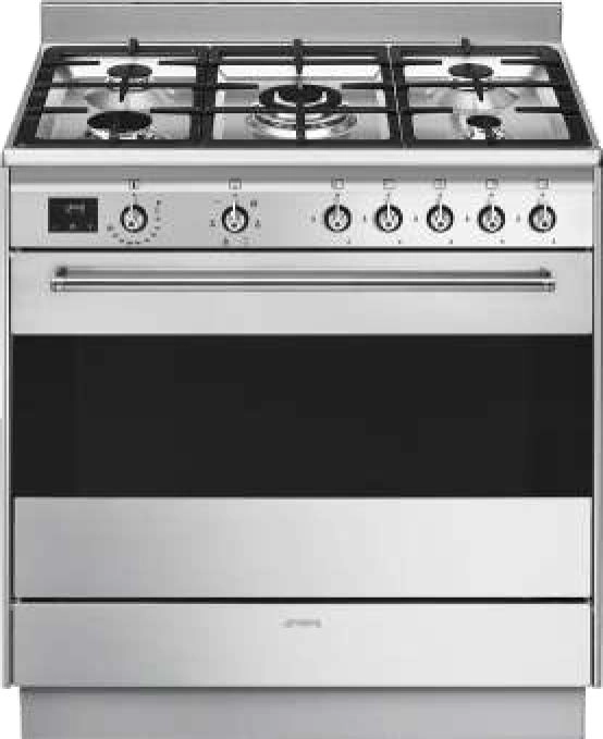 Smeg 90cm 'Classic' Dual Fuel Freestanding Cooker