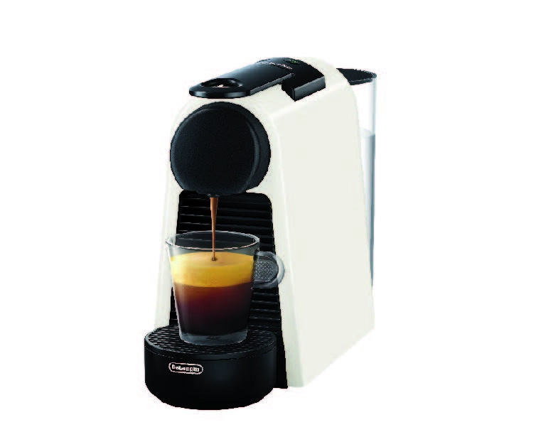 De'Longhi Nespresso Essenza Mini Capsule Coffee Machine White EN85WSOLO