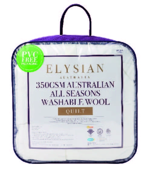 Elysian 350 GSM Australian Wash Wool Quilt