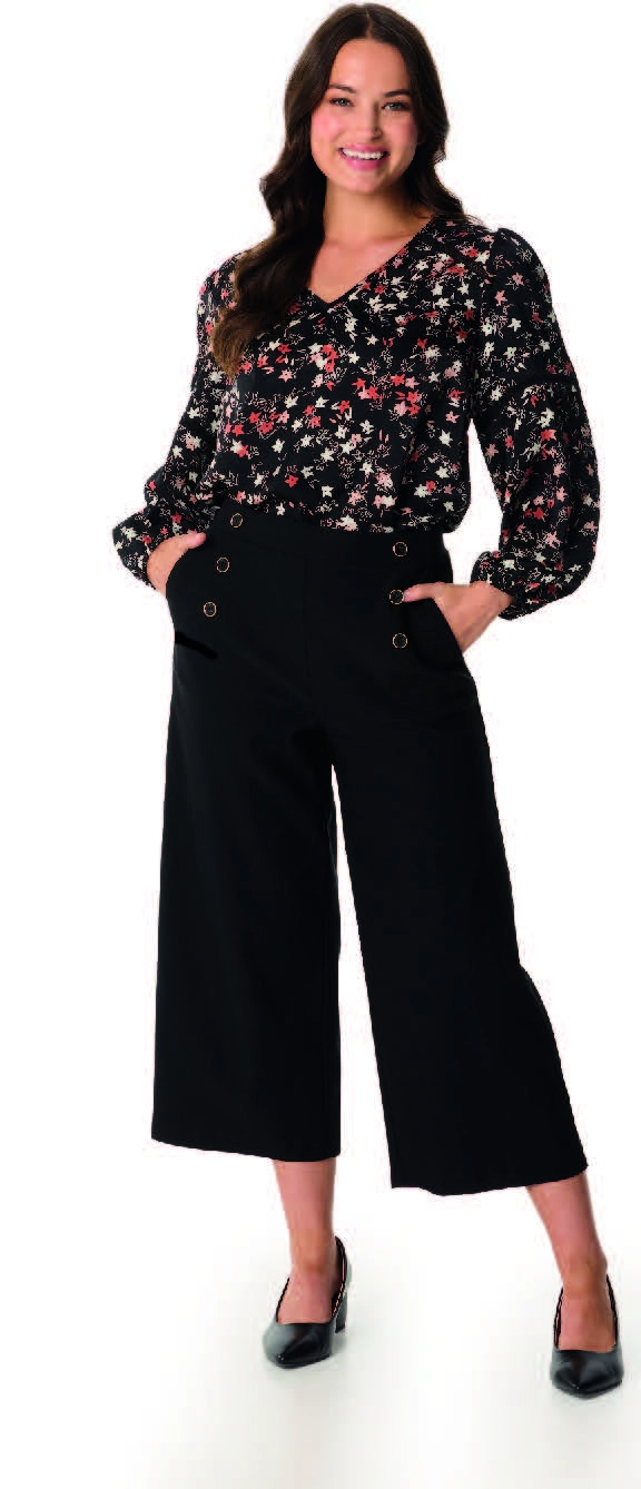 Leona Edmiston Ruby Women’s Starflower Wide Leg Sailor Pant