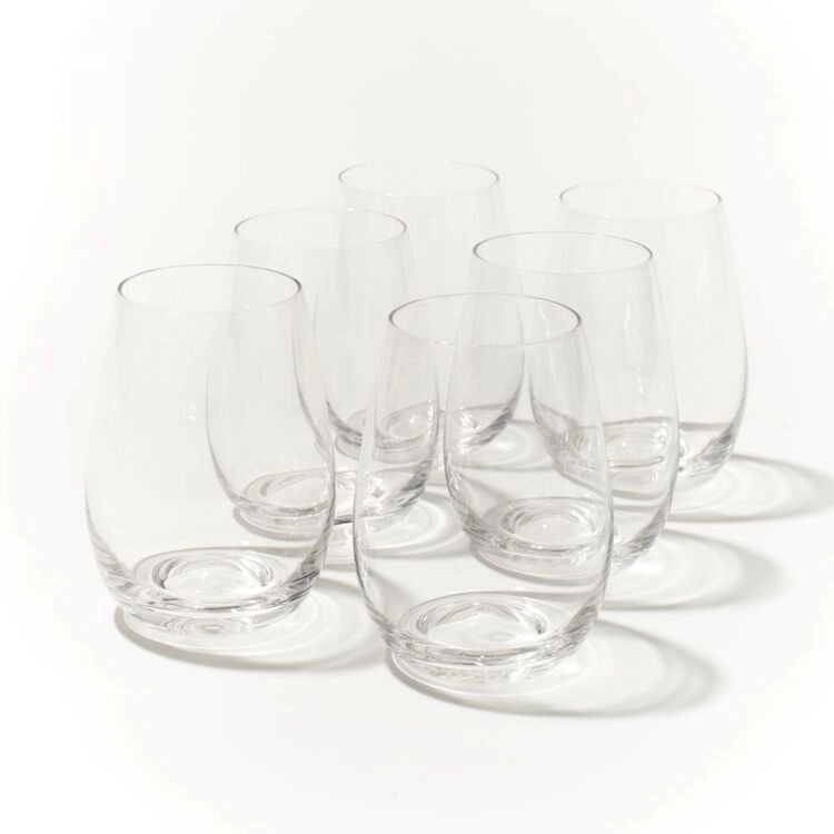 Shaynna Blaze Olsen 450 ml 6 Piece Stemless Glass Set