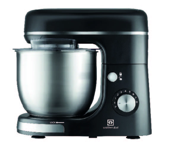 Smith + Nobel 600W 5L Stand Mixer Black 5 L