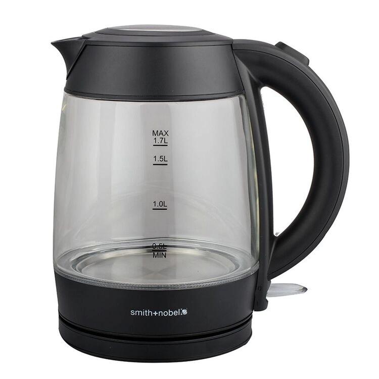 Smith + Nobel Glass Kettle Black HGK500B