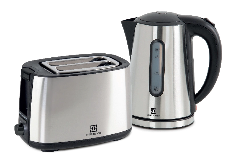 Smith + Nobel Stainless Steel Toaster & Kettle Pack