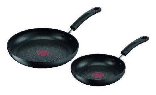 Tefal Specialty 20/26 cm Hard Anodised Non-Stick Frypan Twin Pack