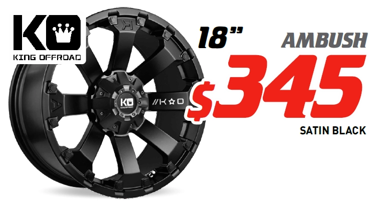 18" Wheel - King Offroad Ambush