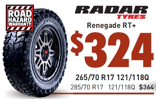 Tyre - Radar Renegade RT+