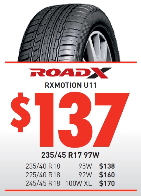 Tyre - RoadX Rxmotion U11