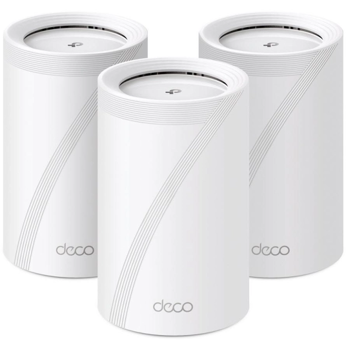 TP-Link Deco BE11000 Tri-Band Whole-Home Mesh Wi-Fi 7 System (3-pack)