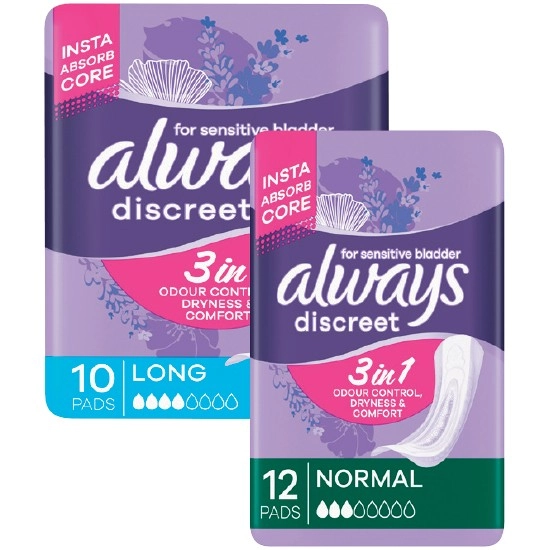 Always Discreet Pads Pk 6-20